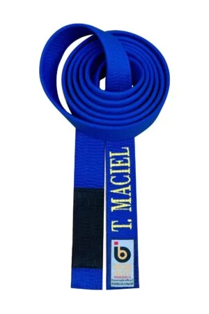Personalised Blue Belt