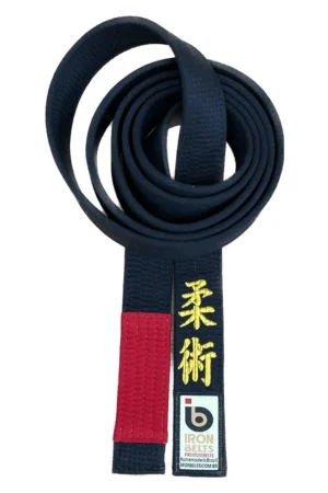Black Jiu-Jitsu Belt in Japanese